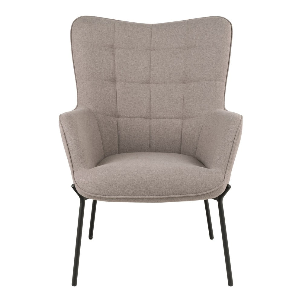 Világosszürke füles fotel Glasgow – House Nordic