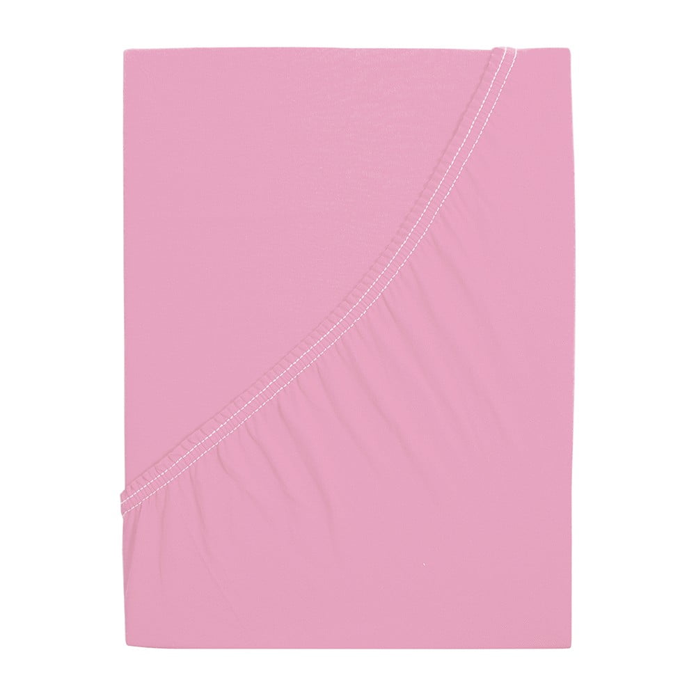 Rózsaszín lepedő 90x200 cm – B.E.S.