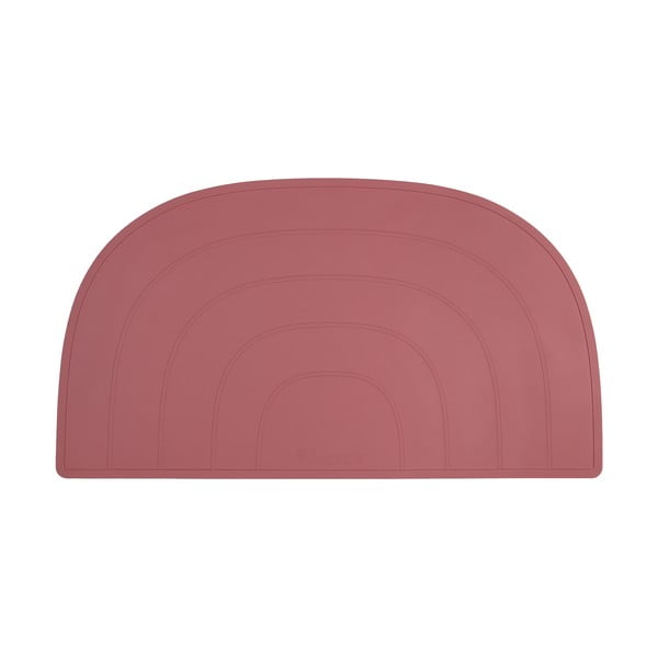 Rainbow sötét rózsaszín szilikon tányéralátét, 47 x 26 cm - Kindsgut