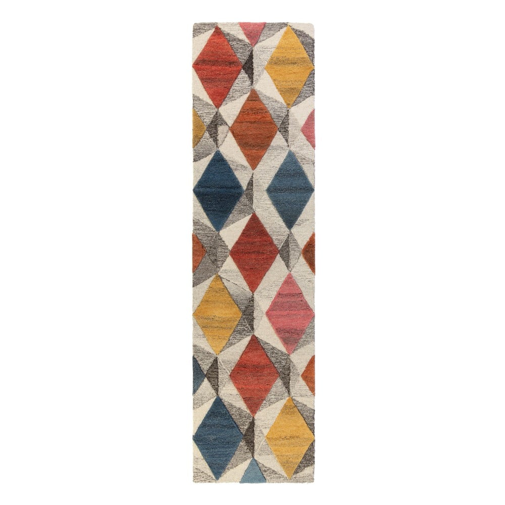 Yara gyapjú szőnyeg, 60 x 230 cm - Flair Rugs