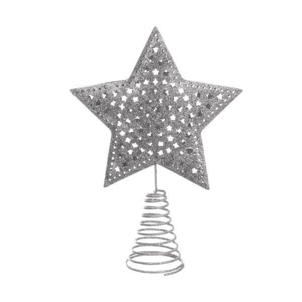 Terminal ezüstszínű csillag csúcsdísz - Unimasa