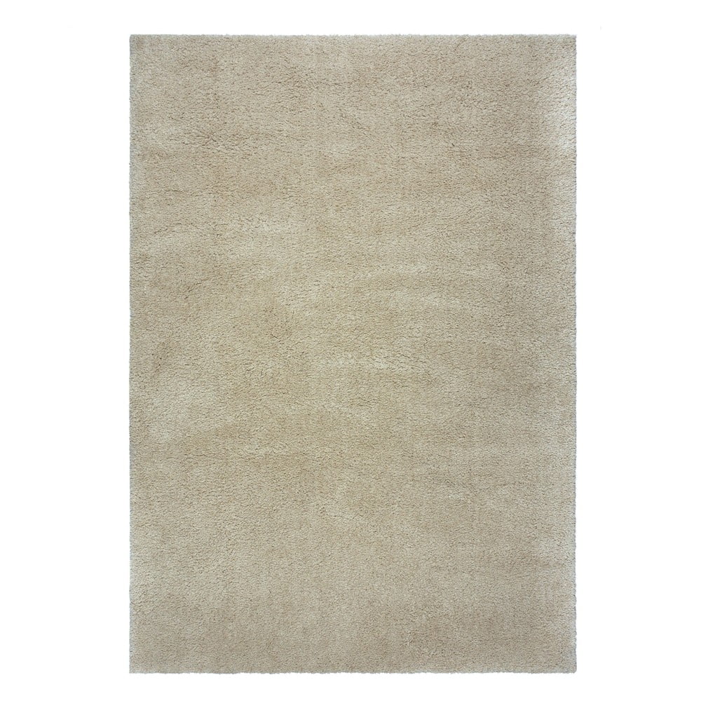 Bézs mosható szőnyeg újrahasznosított szálakból 160x230 cm fluffy – flair rugs