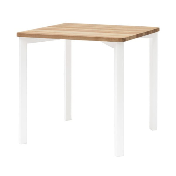 TRIVENTI fehér étkezőasztal, 80 x 80 cm - Ragaba
