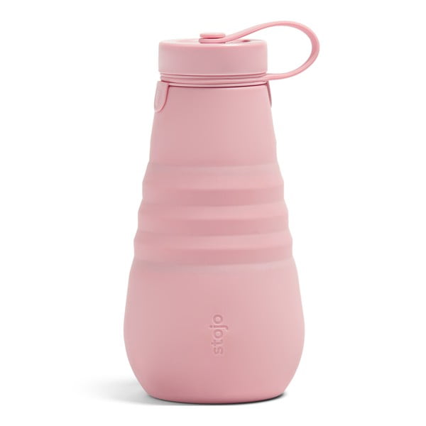 Bottle Carnation rózsaszín összecsukható palack, 590 ml - Stojo