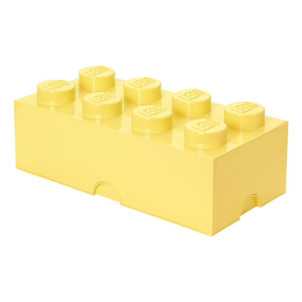 Világossárga tárolódoboz - LEGO®