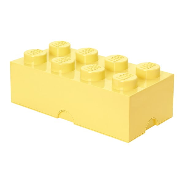Világossárga tárolódoboz - LEGO®