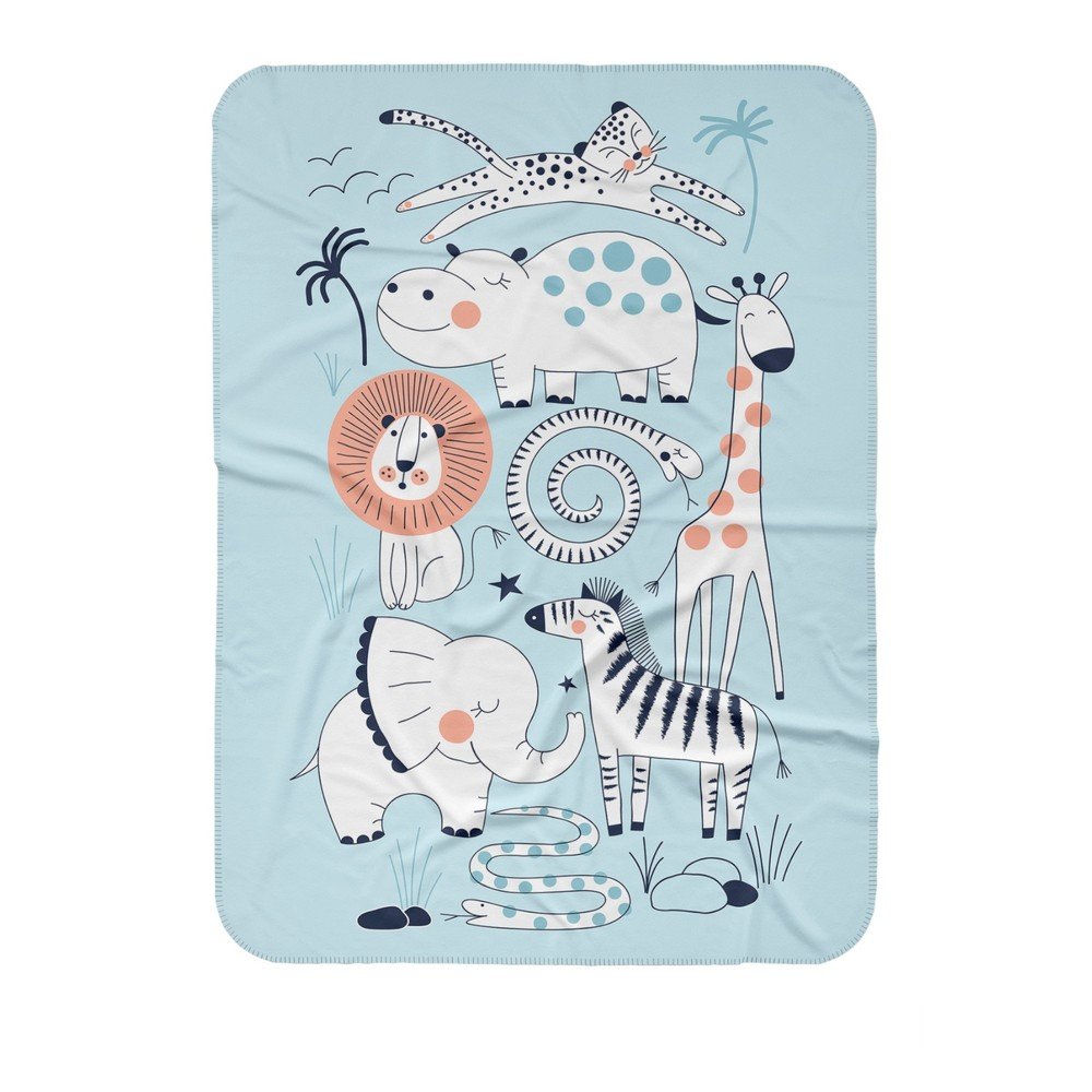 Kék gyerek takaró 85x125 cm – OYO kids