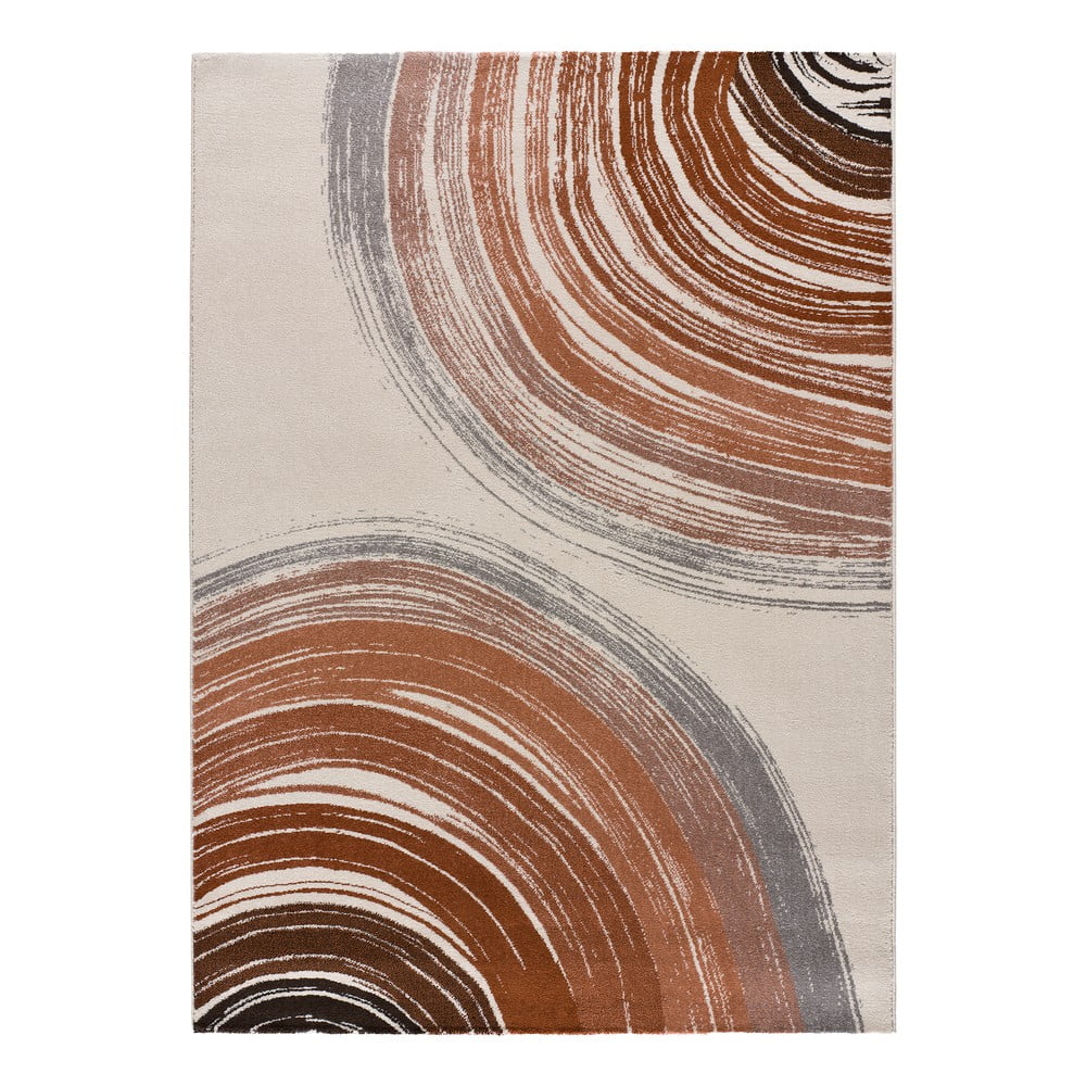 Téglavörös-krémszínű szőnyeg 120x170 cm Ashley – Universal