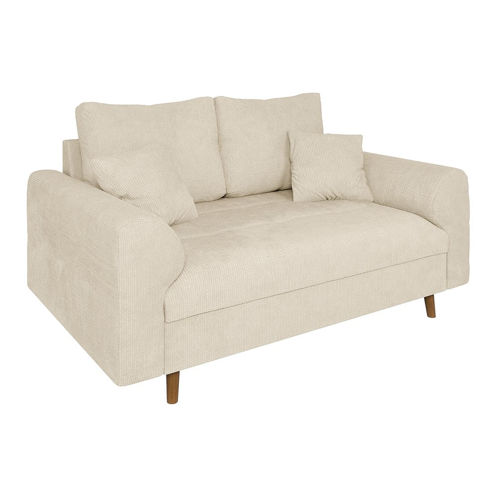 Bézs kanapé 150 cm Ariella – Ropez
