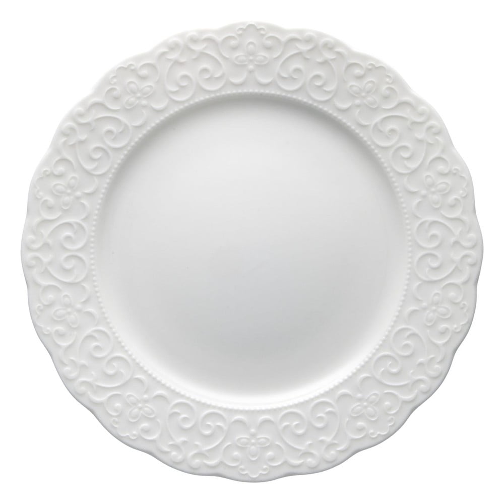 Gran Gala fehér porcelán desszertes tányér, ø 21 cm - Brandani