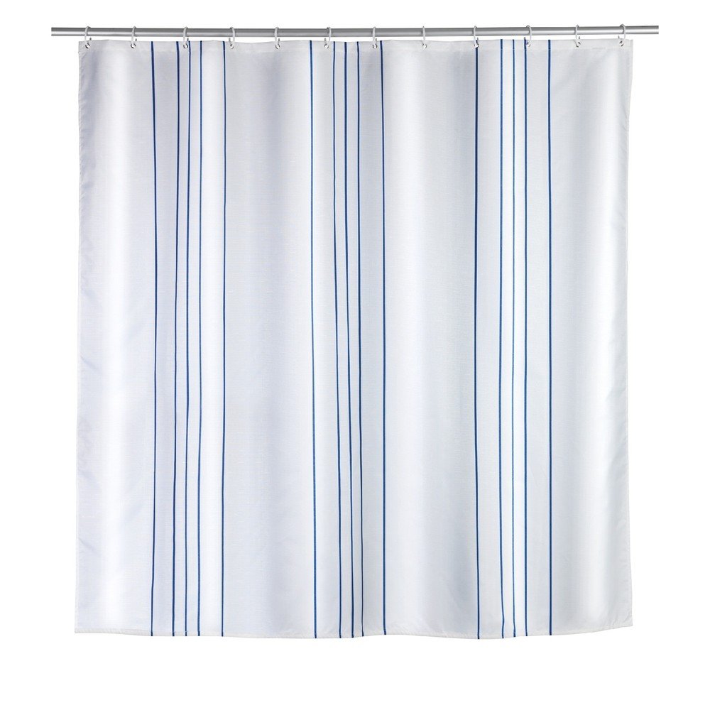 Line Blue zuhanyfüggöny, 180 x 200 cm - Wenko