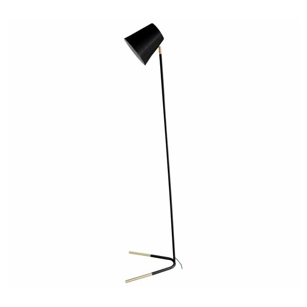 Noble fekete állólámpa, aranyszínű részletekkel - Leitmotiv