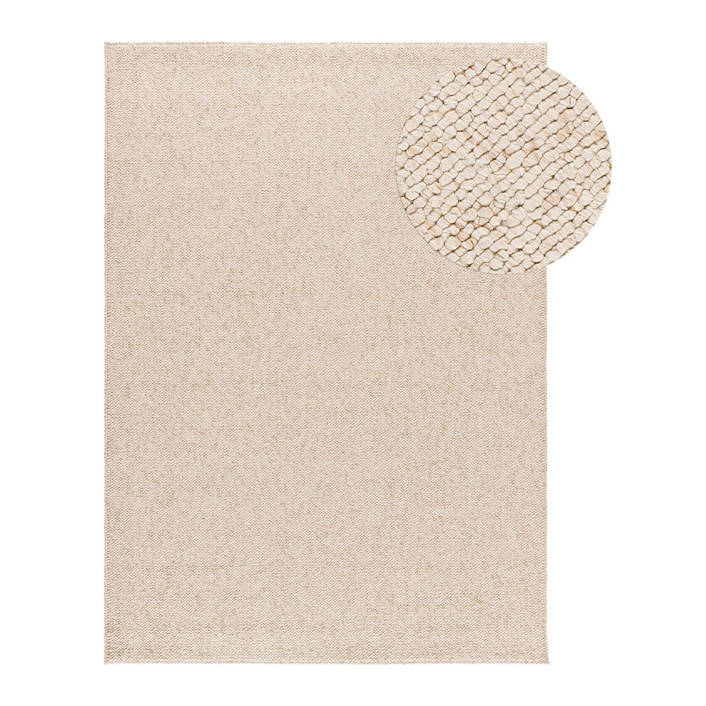 Fehér szőnyeg 200x290 cm petra liso – universal