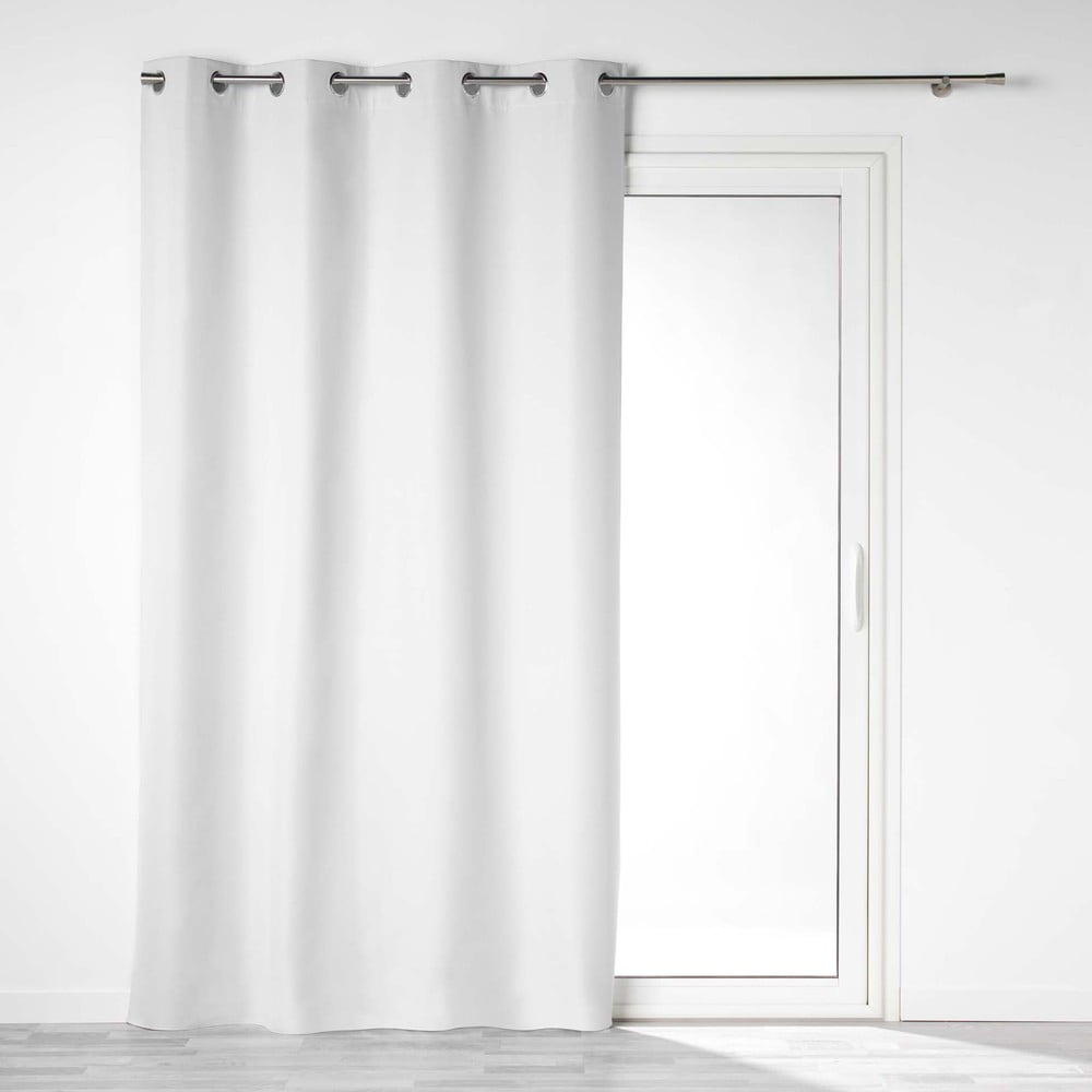 Világosszürke mikroszálas sötétítő függöny 140x260 cm Obscure – douceur d'intérieur
