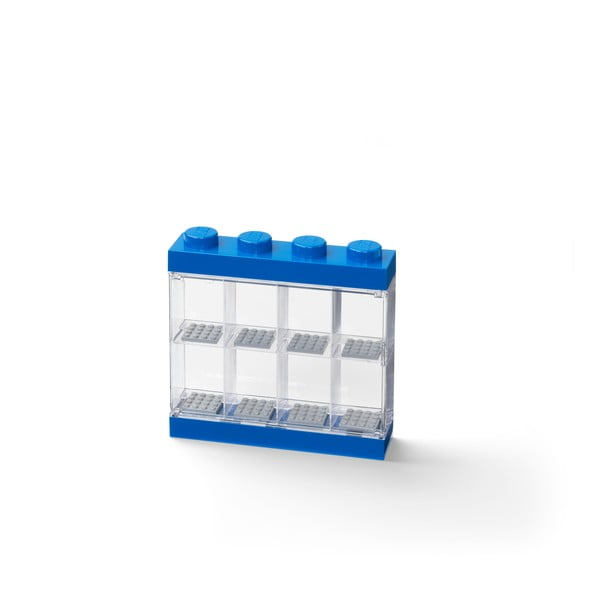 Kék, kisméretű tárolószekrény 8 db minifigurához - LEGO®