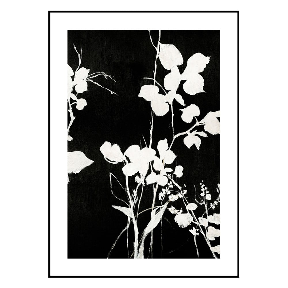 Kép 50x70 cm Silhouet Leaves – Malerifabrikken