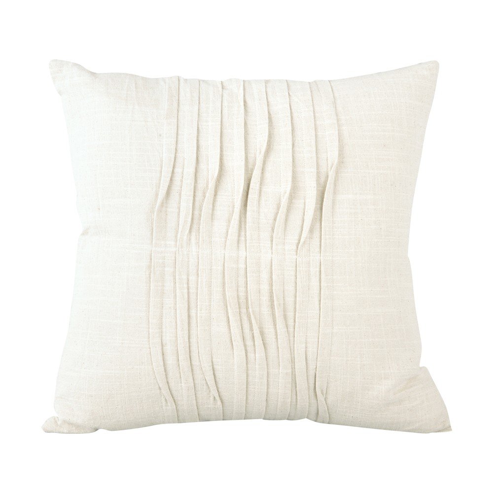 Wave fehér pamut párna, 45 x 45 cm - PT LIVING