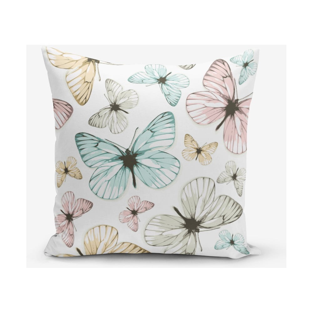 Butterfly pamutkeverék párnahuzat, 45 x 45 cm - Minimalist Cushion Covers