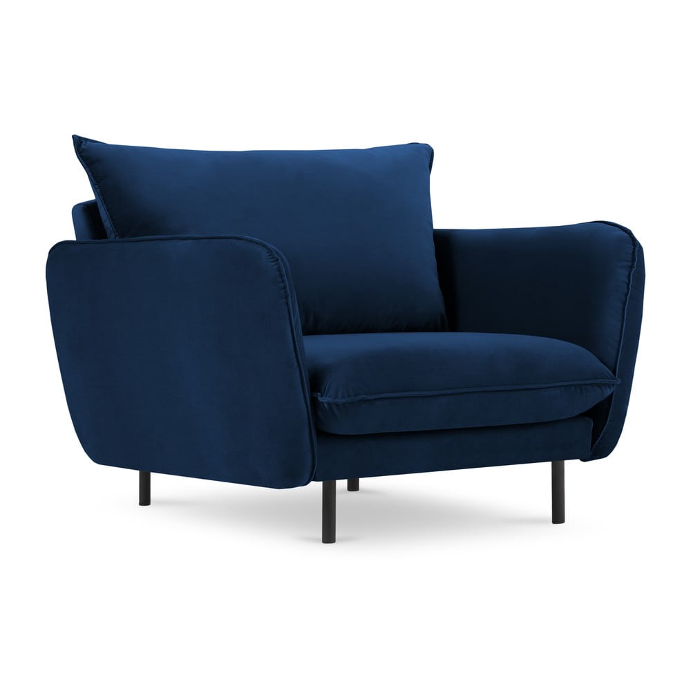 Kék bársony fotel vienna – cosmopolitan design