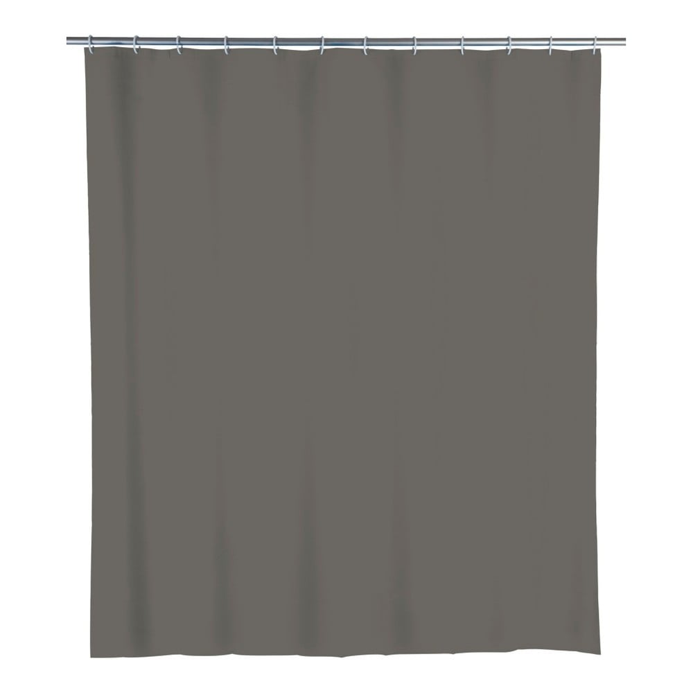 Simplera szürke zuhanyfüggöny, 180 x 200 cm - Wenko