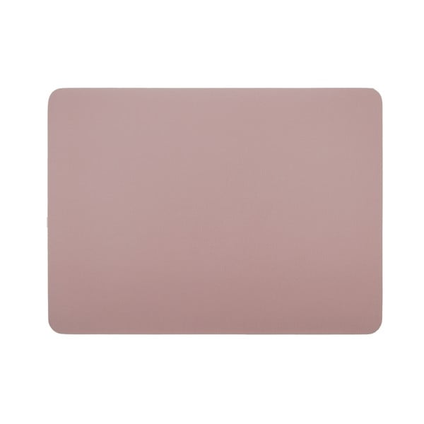 Togo rózsaszín műbőr tányéralátét, 33 x 45 cm - ZicZac