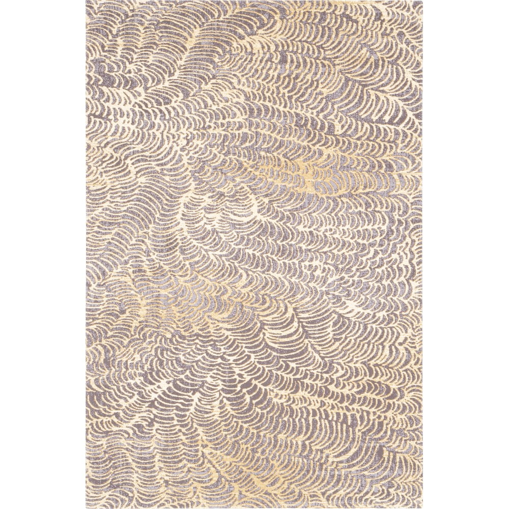Bézs gyapjú szőnyeg 100x180 cm koi – agnella