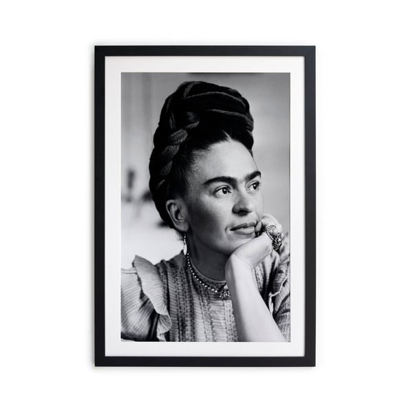 Kahlo fekete-fehér poszter, 30 x 40 cm - Madre Selva