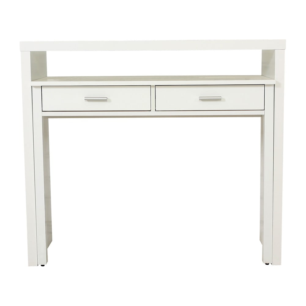 Desk fehér íróasztal/konzolasztal - woodman