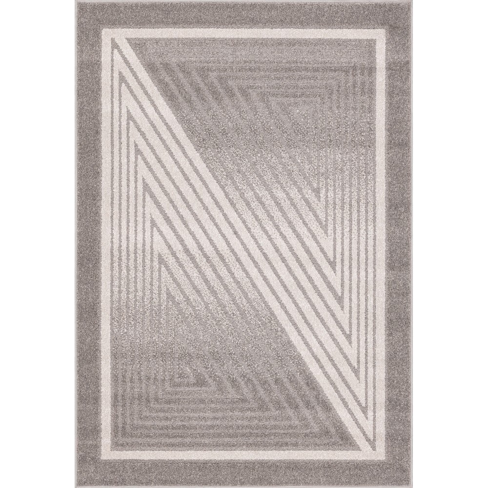 Szürke-krémszínű szőnyeg 160x230 cm lori – fd