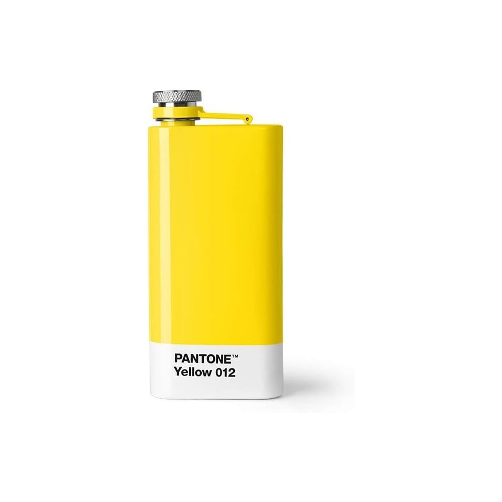 Sárga laposüveg, 150 ml - Pantone