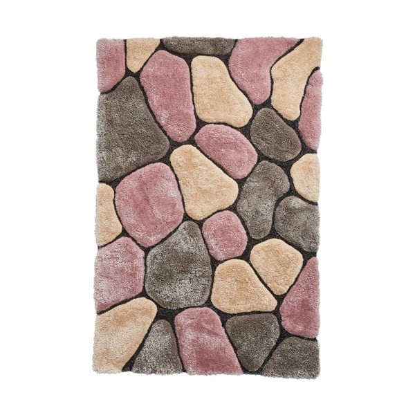 Noble House Rock szürke-rózsaszín szőnyeg, 150 x 230 cm - Think Rugs