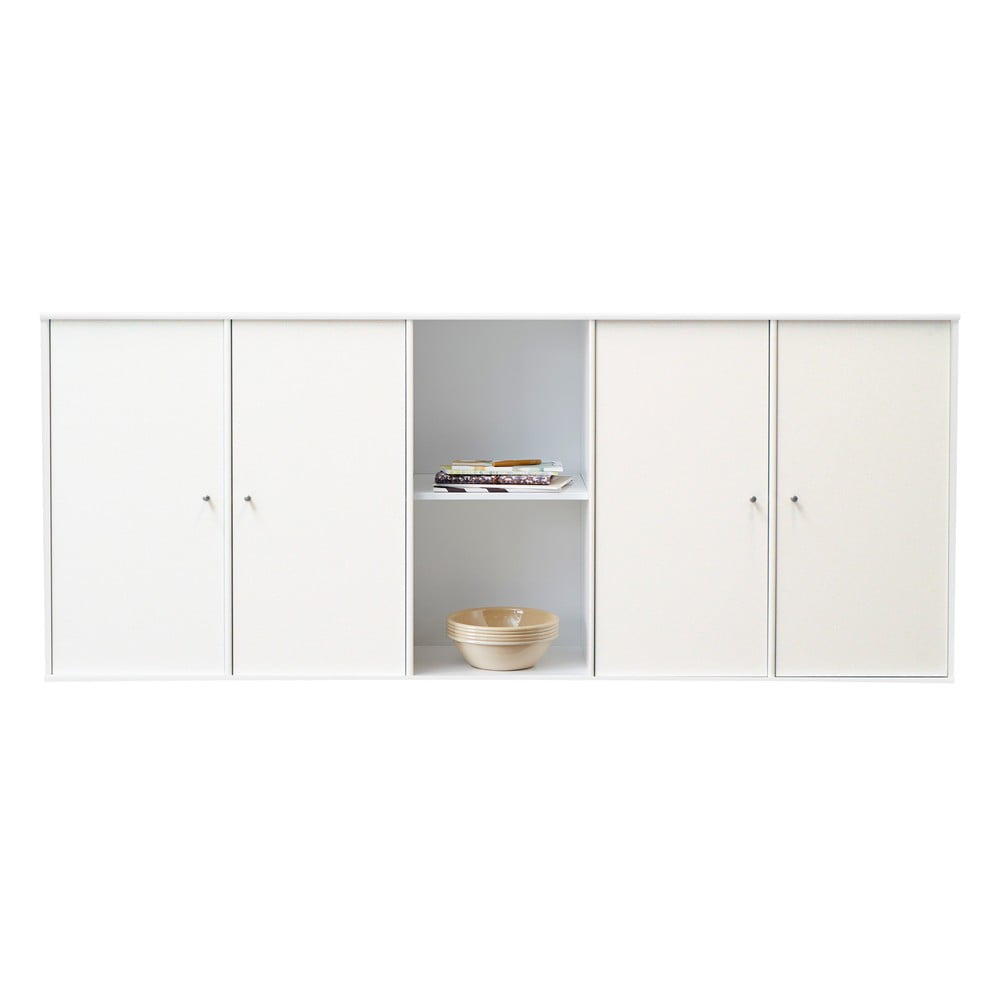 Hammel Furniture Fehér fali komód Hammel Mistral Kubus, 169 x 69 cm