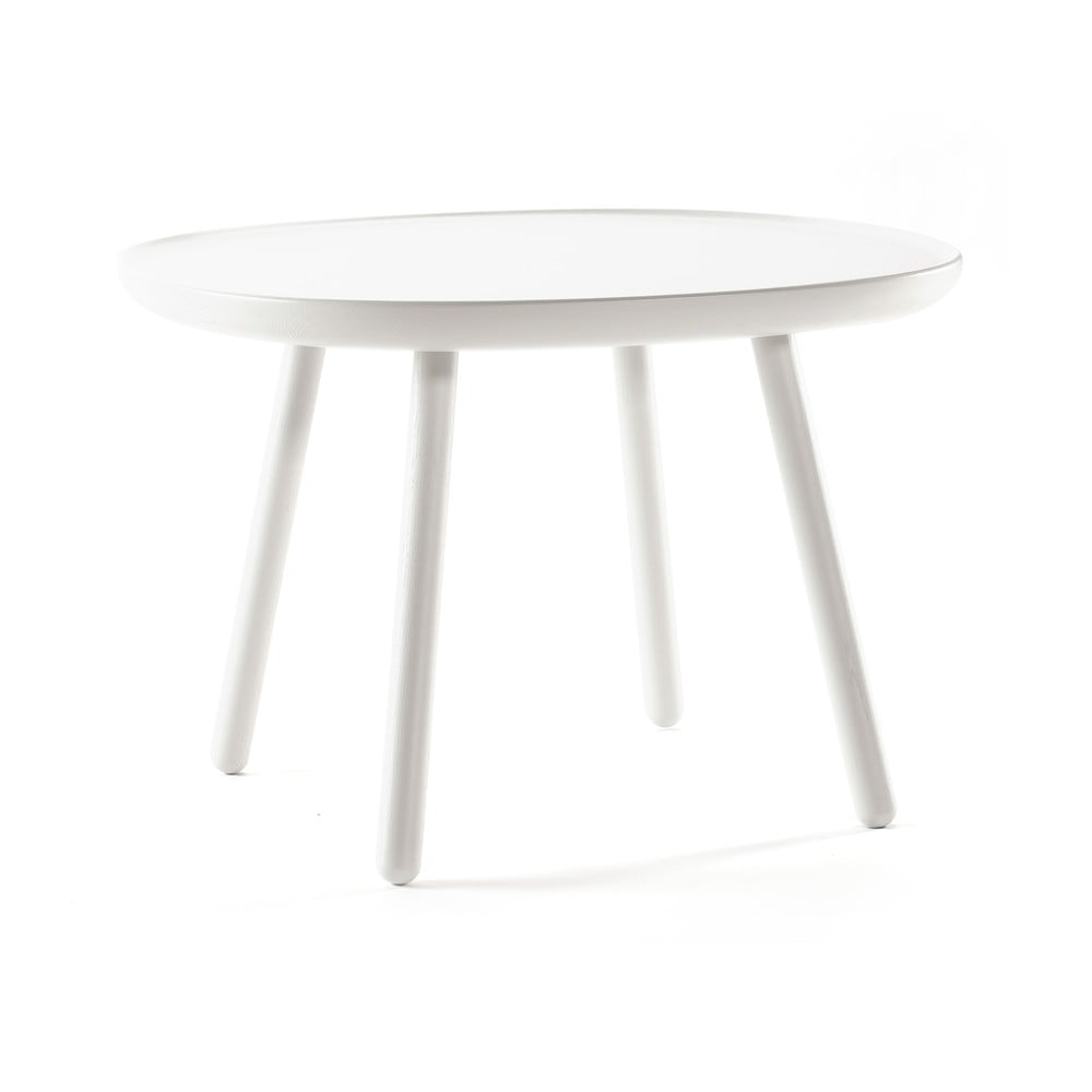 Naïve fehér tárolóasztal, ø 64 cm- emko