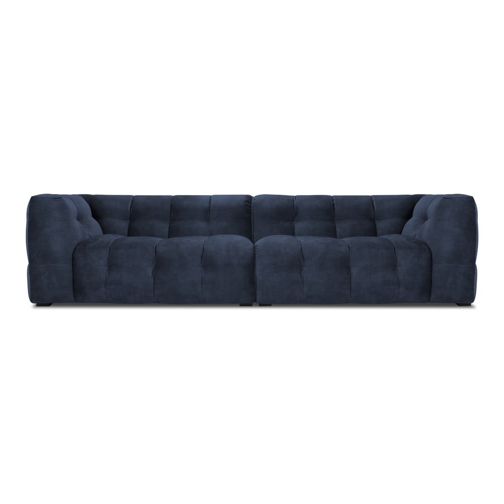 Vesta kék bársony kanapé, 280 cm - windsor & co sofas