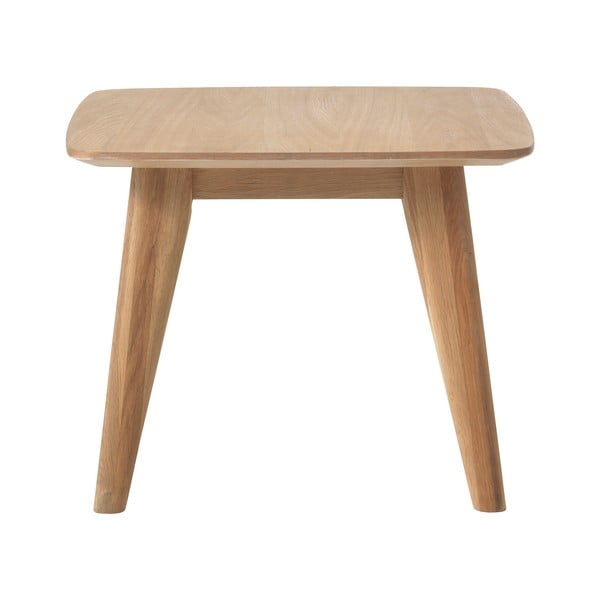 Rho tárolóasztal tölgyfa lábakkal, 60 x 60 cm - Unique Furniture