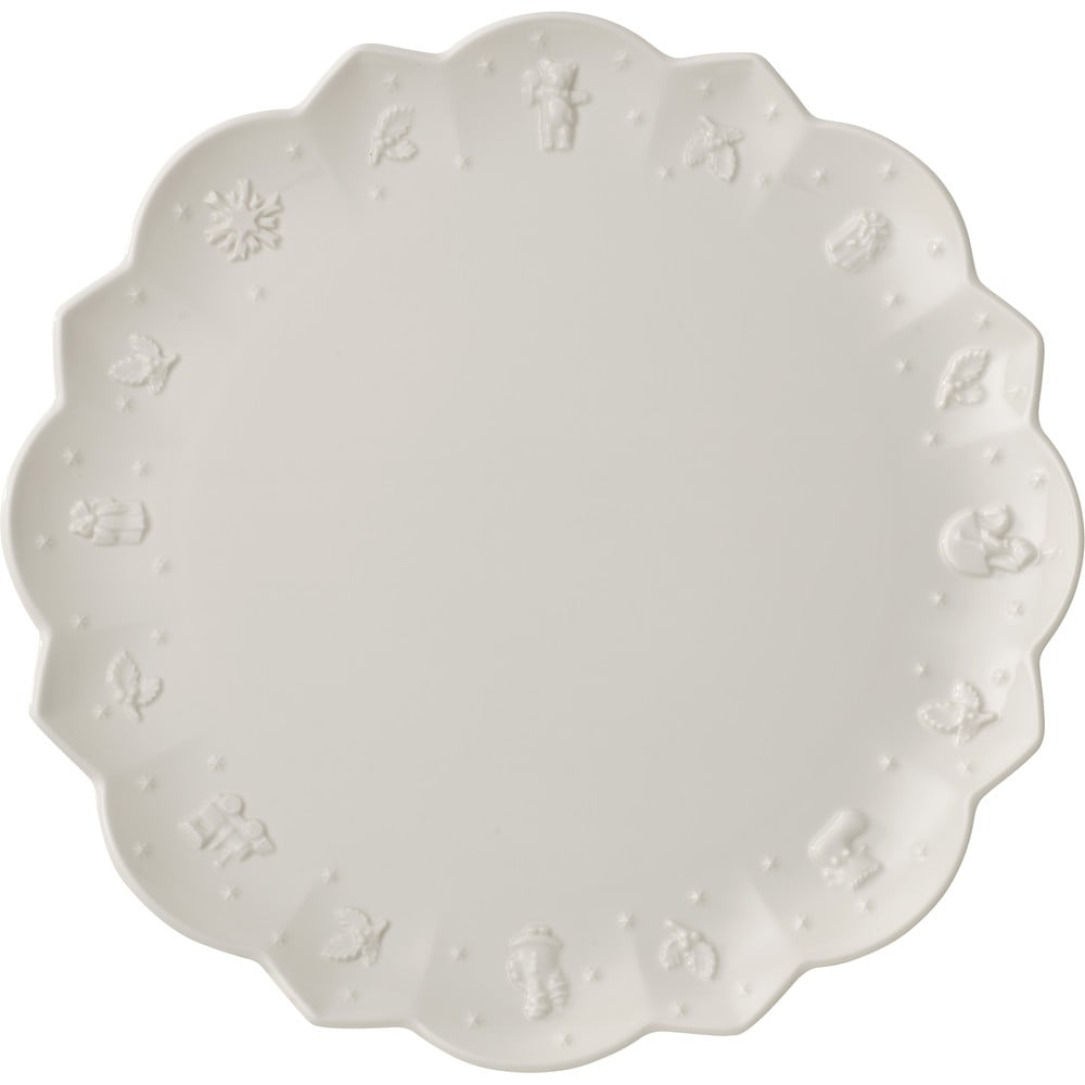 Toy's Delight fehér porcelán karácsonyi tányér, ø 29,5 cm - Villeroy & Boch