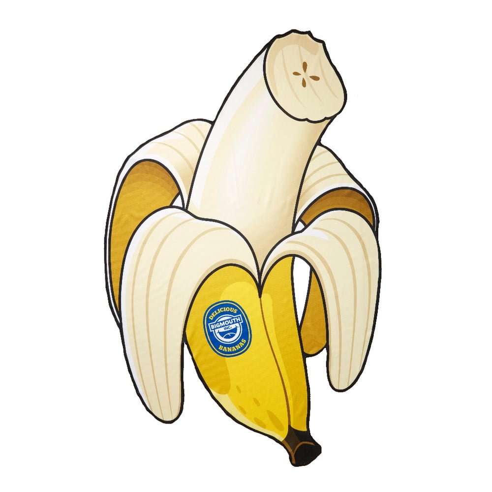 Banán formájú strandlepedő, 191 x 191 cm - Big Mouth Inc.