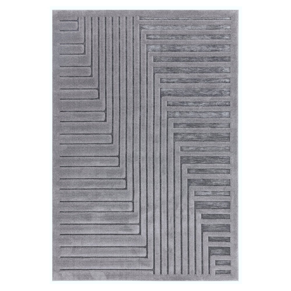 Antracitszürke szőnyeg 120x170 cm Valley – Asiatic Carpets
