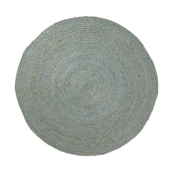 Dip kék jutaszőnyeg, ⌀ 100 cm - Kave Home