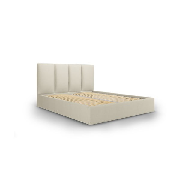 Juniper bézs kétszemélyes ágy, 160 x 200 cm - Mazzini Beds