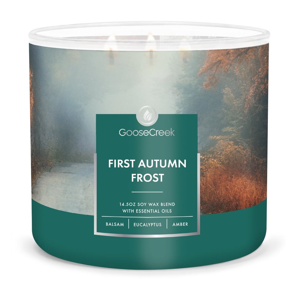 First Autumn Frost illatgyertya, égési idő 35 óra - Goose Creek