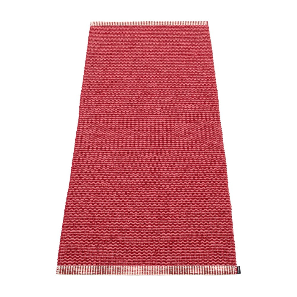 Piros kültéri-beltéri futószőnyeg 60x150 cm Mono Blush – Pappelina