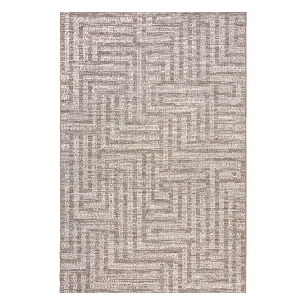 Szürke-bézs kültéri szőnyeg 170x120 cm Salerno - Flair Rugs
