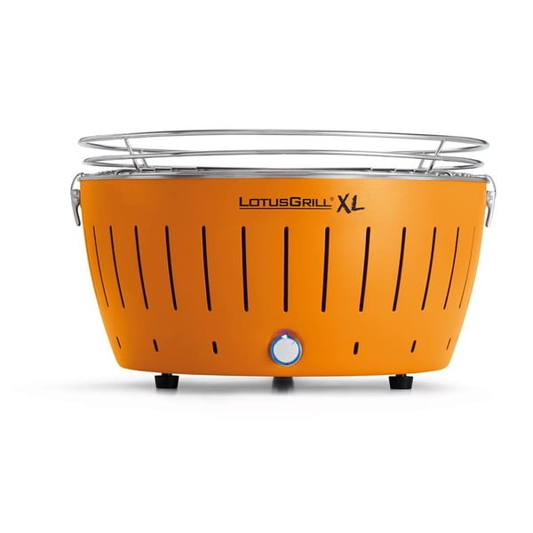 Narancssárga füstmentes grillsütő - LotusGrill XL