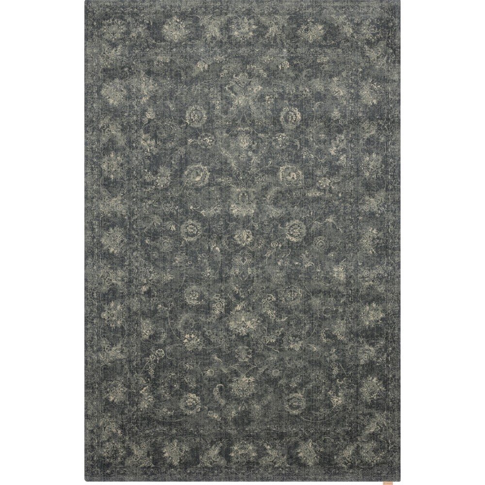 Szürke gyapjú szőnyeg 300x400 cm calisia vintage flora – agnella