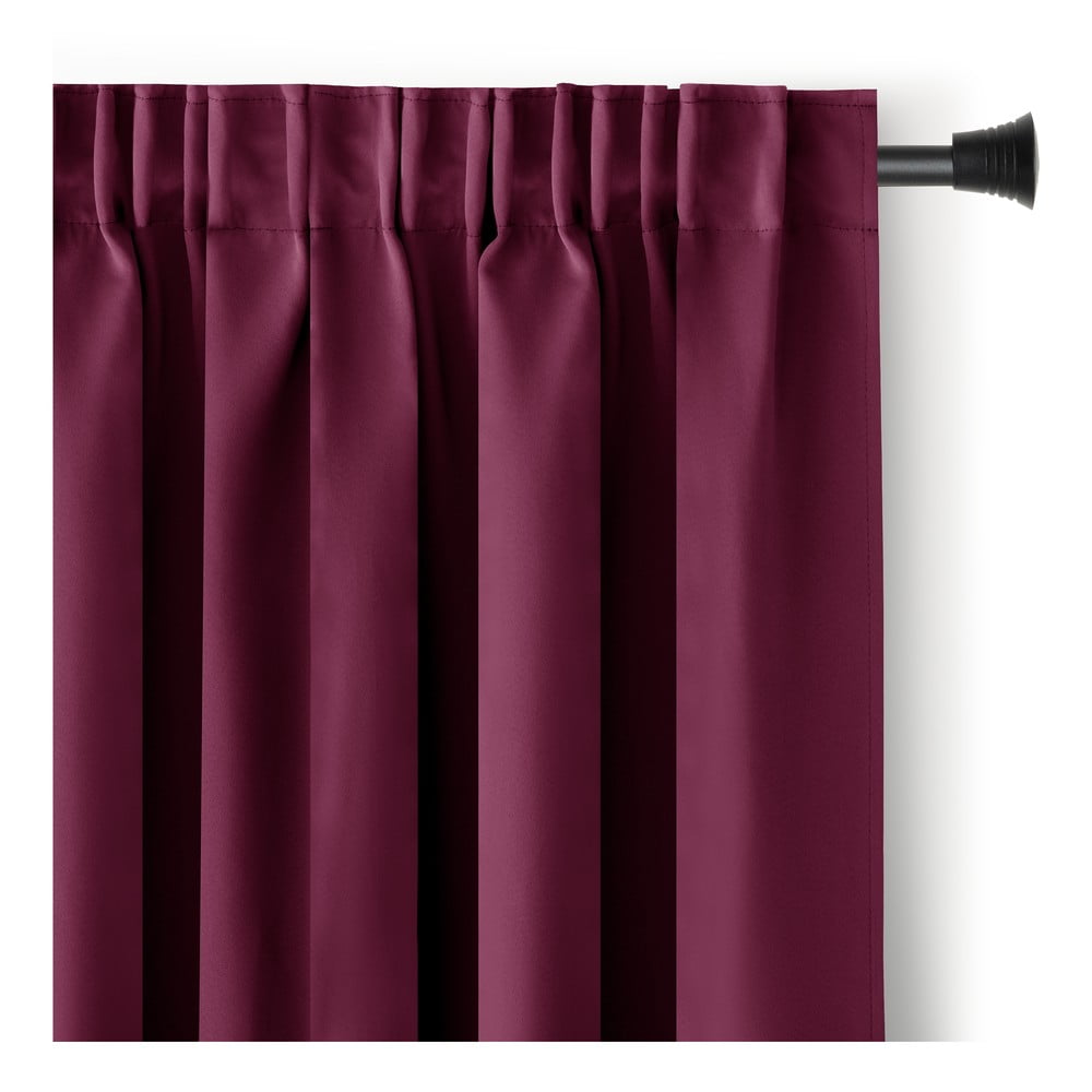 Lila sötétítő termo függöny 140x270 cm Pleat – Restilo