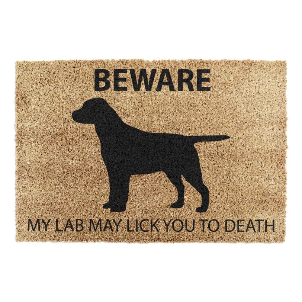 Kókuszrost lábtörlő 40x60 cm Labrador – Artsy Doormats