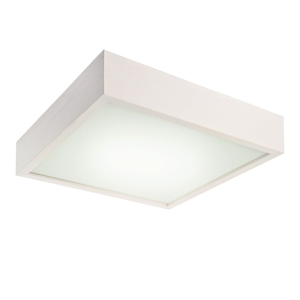 Plafond fehér mennyezeti lámpa, 37,5 x 37,5 cm - Lamkur