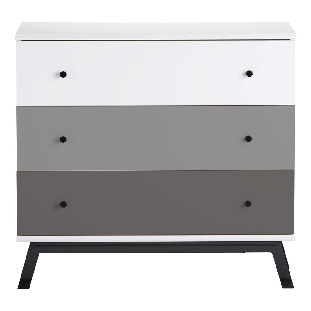 Szürke gyerek komód 91x84x45 cm Lark Urban – Støraa