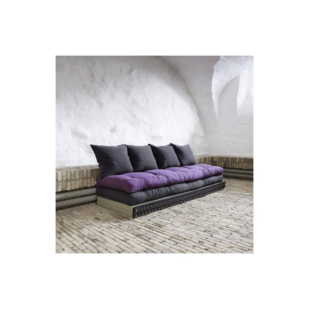 Chico Gray/Purple variálható kanapé - Karup